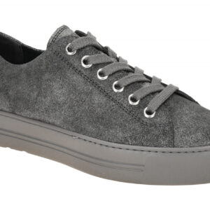 Paul Green Damen Halbschuhe Sneaker 4790-80 Grau Iron Nubuck Ledersohlen Weic...
