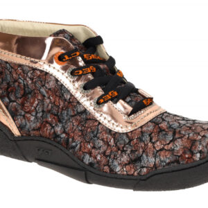 Eject 21582 ICE Damen Schn?r-Halbschuhe camel/salmon Braun, bequem mit heraus...