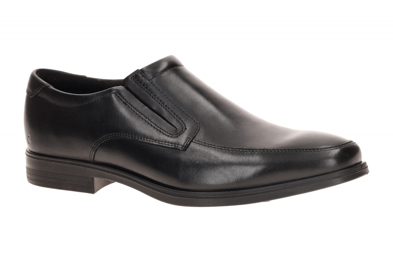 Ecco 62194401001 Melbourne Slip On Herrenschuhe Schwarz - Echtleder & PU-Sohle 1 Ecco 62194401001 Melbourne Slip On Herrenschuhe Schwarz - Echtleder & PU-Sohle