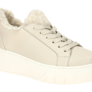 Gabor 73.221 - Beige Plateau Sneaker Best Fitting Echtleder
