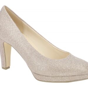 Gabor 01.270.64 Damen Pumps rose/rosato Metallic Glitzer hoher Absatz