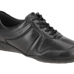 Waldl?ufer M13012 MYRIAM-SOFT Damenschuhe schwarz - bequeme Schn?r-Halbschuhe