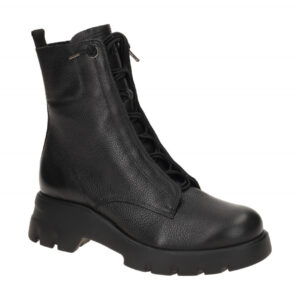 Paul Green Damen Stiefeletten 8216-04 Schwarz bequeme Echtleder-Stiefel