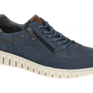 Waldl?ufer 907005 H-Baldo Herren Halbschuhe blau/jeans bequem & ultraleicht
