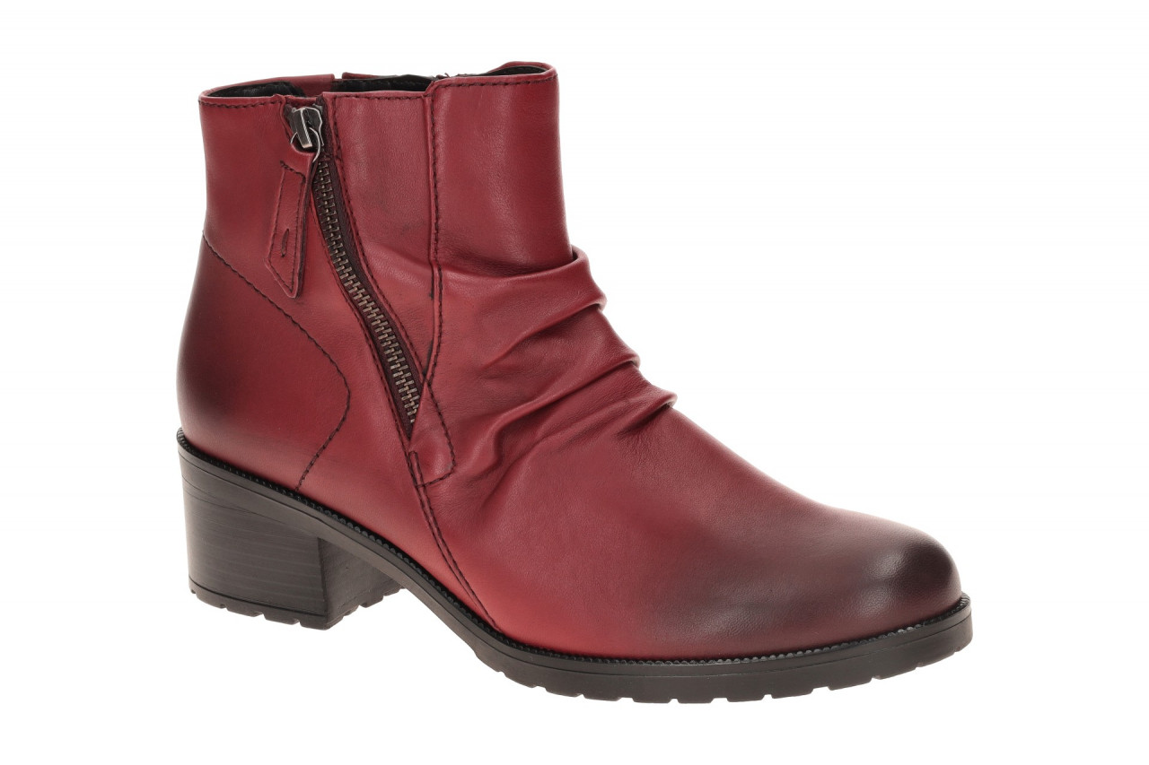 Gabor 72.811 Damen Stiefeletten dark-red Echtleder Gummisohle Optifit 1 Gabor 72.811 Damen Stiefeletten dark-red Echtleder Gummisohle Optifit