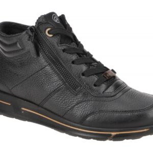 ara 12-24808 01 OSAKA 2.0 Damen Sneaker schwarz - sportliche Schn?r-Halbschuh...