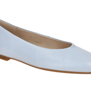 Gabor Damen Ballerinas 84.140.28 in Blau Sky mit Echtleder Obermaterial