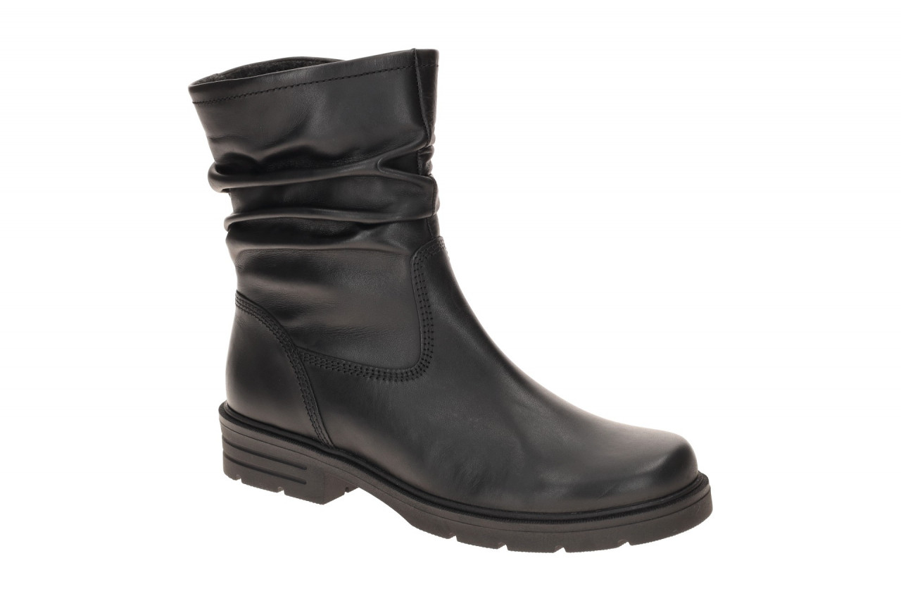 Gabor 74.655 Schwarz Damenstiefel mit Best Fitting - Echtleder, Blockabsatz 1 Gabor 74.655 Schwarz Damenstiefel mit Best Fitting - Echtleder, Blockabsatz