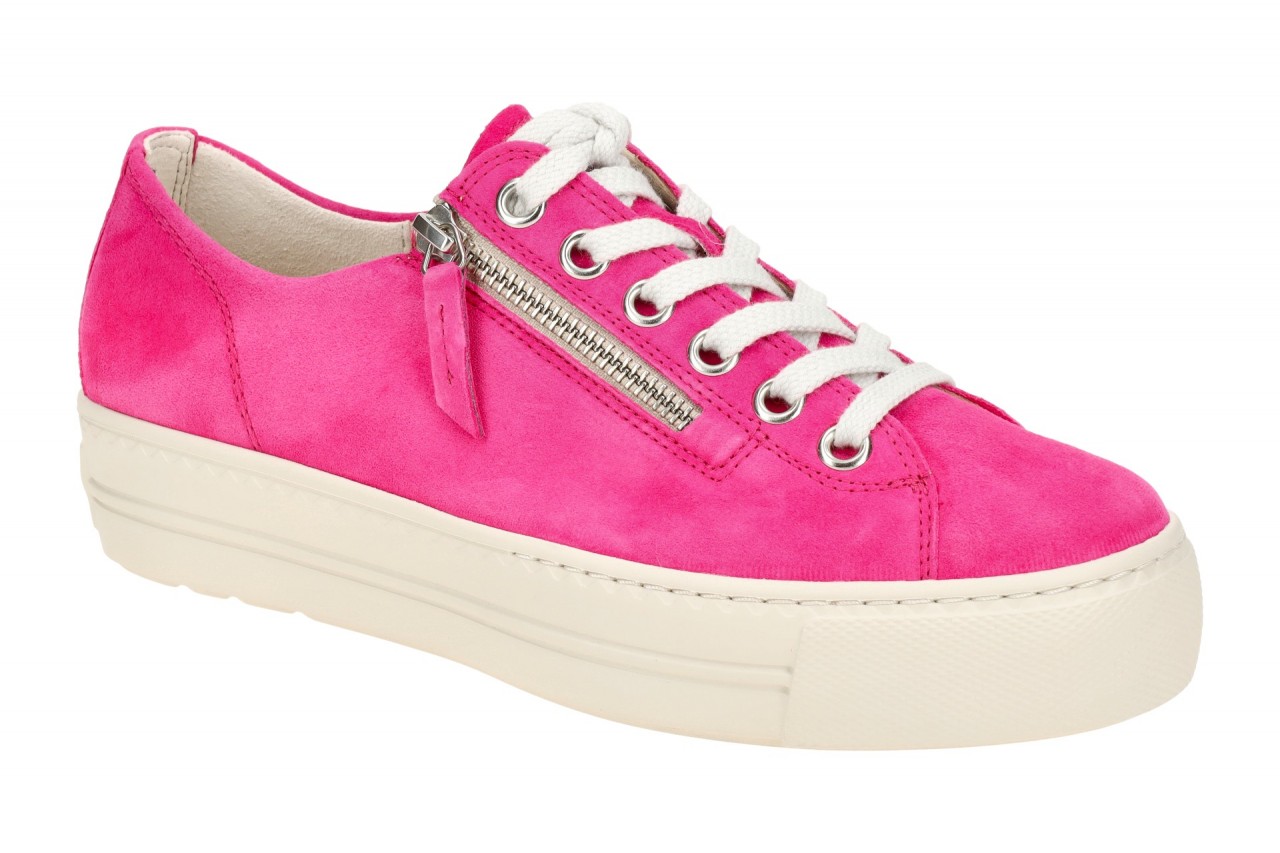 Paul Green Plateau Sneaker 5406-015 Pink Flamingo Echtleder Textil Frottee Su... 1 Paul Green Plateau Sneaker 5406-015 Pink Flamingo Echtleder Textil Frottee Su...