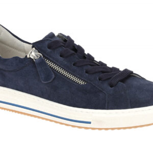 Gabor 86.518.36 Damen Halbschuhe Sneaker blau marine Dreamvelour comfort Inne...
