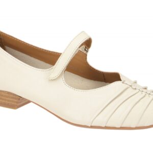 Everybody 30508H2296 GL803 GALEGA Beige Riemchen Pumps Echtleder Klettverschl...