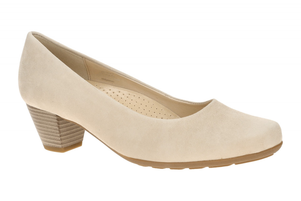 Gabor 3027.01.004 Beige Powder Pumps Damen Echtleder Komfort Fu?bett 1 Gabor 3027.01.004 Beige Powder Pumps Damen Echtleder Komfort Fu?bett