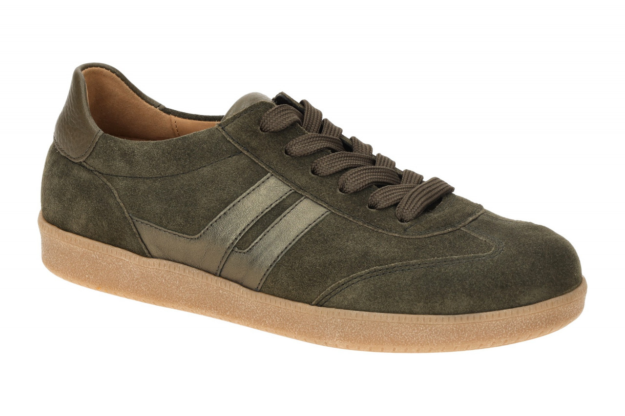 Gabor 73.300 - Damen Halbschuhe Sneaker oliv Gr?n Dreamvelour F-Weite 1 Gabor 73.300 - Damen Halbschuhe Sneaker oliv Gr?n Dreamvelour F-Weite