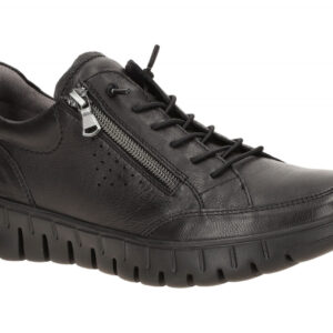 Waldl?ufer 916003 H-BIRDY Schn?r-Halbschuhe schwarz - bequem & flexibel