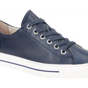 Paul Green Damenschuhe 4704-08 PG 4704 blau wei? Gummisohle Echtleder Frottee...