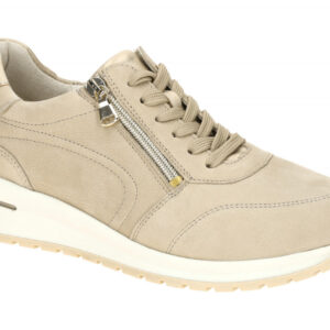 Waldl?ufer 928002 H-INESSA Damen Schn?r-Halbschuhe Beige Desert/Lightgold Luf...