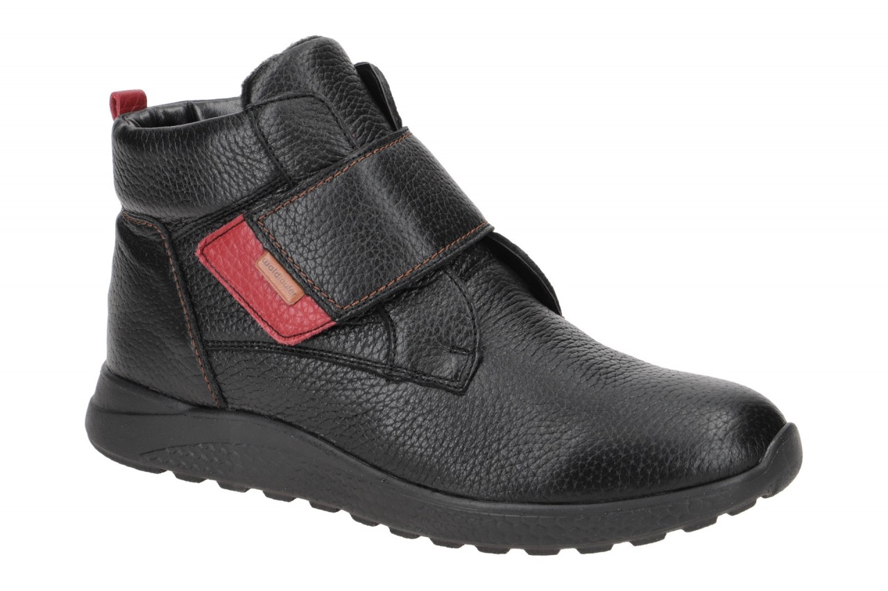 Waldl?ufer Damen Stiefeletten 778802 schwarz/rubin bequem mit recycelter Lauf... 1 Waldl?ufer Damen Stiefeletten 778802 schwarz/rubin bequem mit recycelter Lauf...
