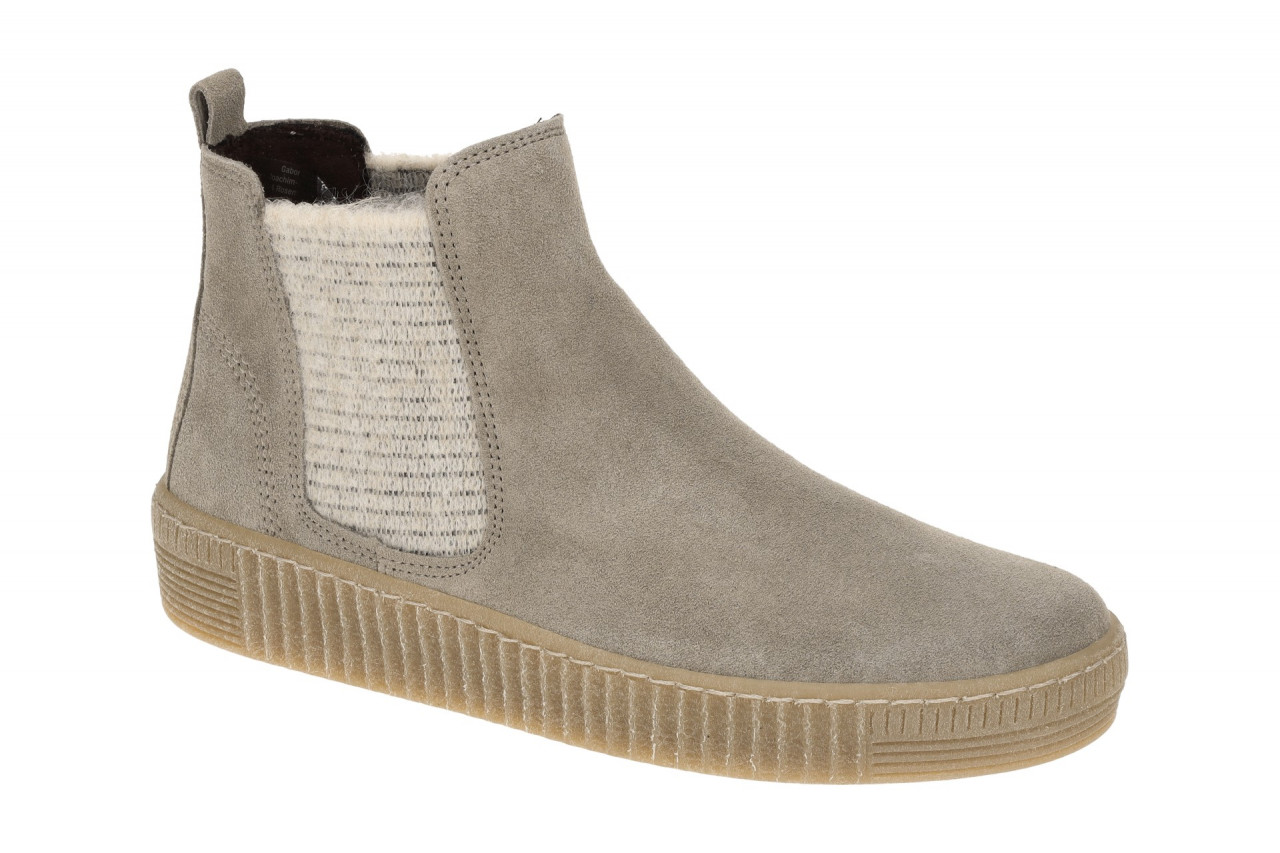 Gabor Damen Stiefeletten 73.731.12 Grau quarz (El.Wool) Chelsea-Boots bequem ... 1 Gabor Damen Stiefeletten 73.731.12 Grau quarz (El.Wool) Chelsea-Boots bequem ...