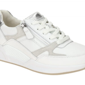 Gabor 86.958.50 ROLLINGSOFT Damen Sneaker wei?/silber - extra leicht