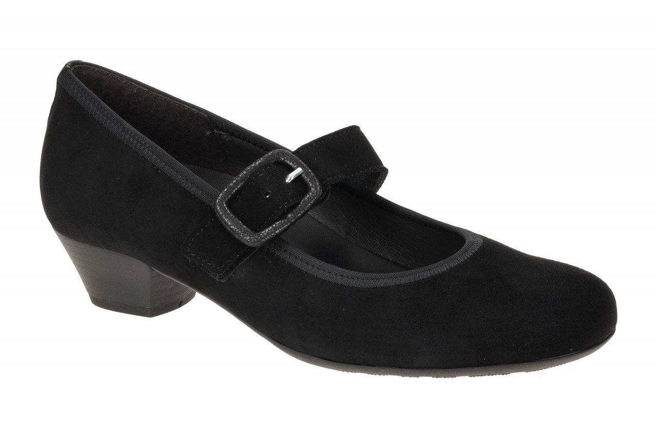Gabor 66.139.47 Malta Damen Pumps Spangenpumps schwarz - Echtleder Komfort-Lu... 1 Gabor 66.139.47 Malta Damen Pumps Spangenpumps schwarz - Echtleder Komfort-Lu...