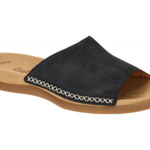 Gabor 03.705 - BEST FITTING Damen Pantoletten, Nubuck nightblue