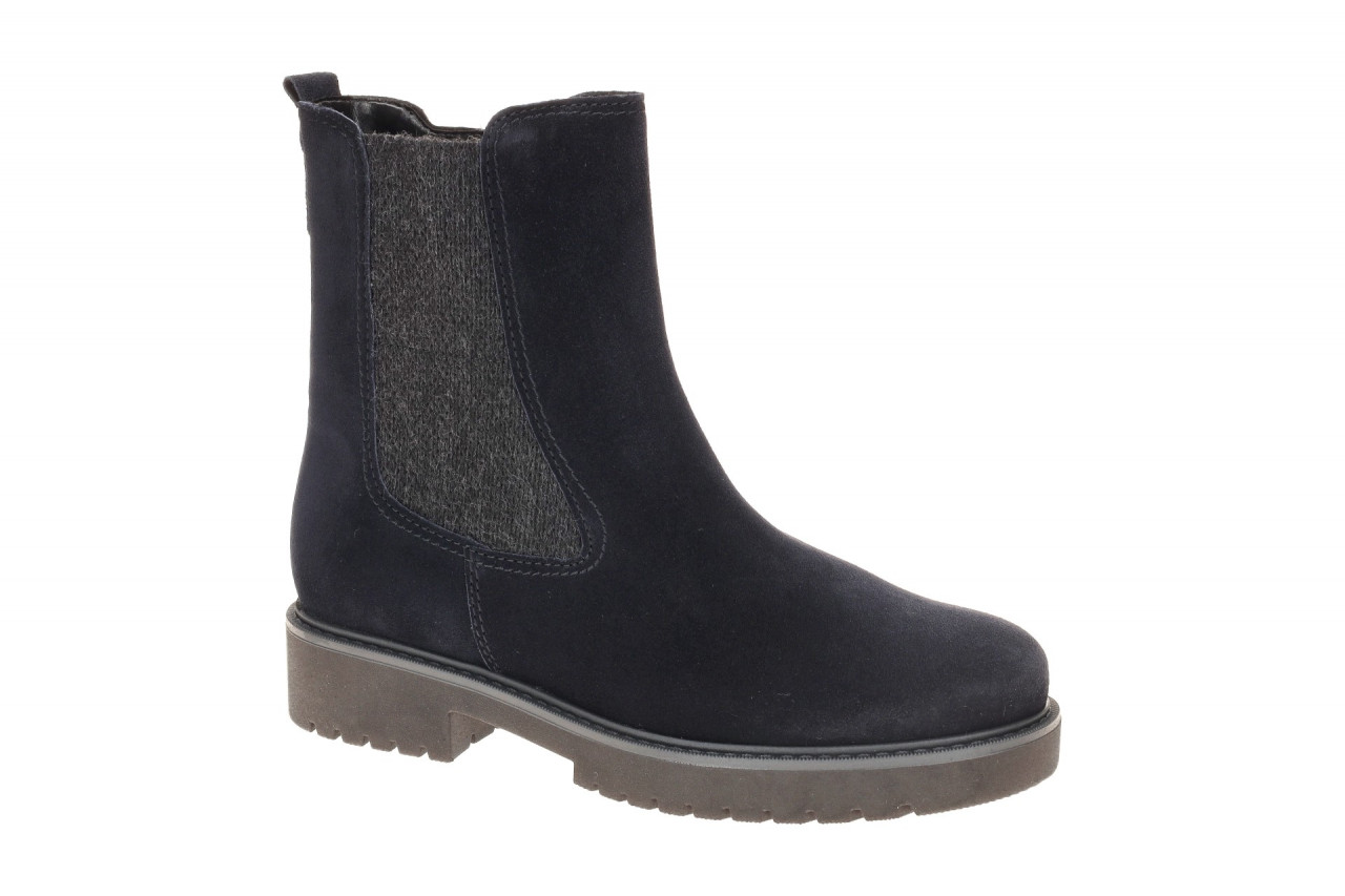 Gabor Damen Stiefeletten 72.731 dark-blue Velour Blockabsatz 1 Gabor Damen Stiefeletten 72.731 dark-blue Velour Blockabsatz