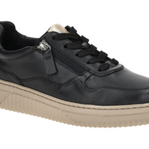 Gabor 76.408.57 COMO Damenschuhe Halbschuhe Sneaker Schwarz/Gold Comfort