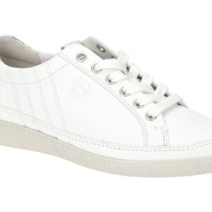 Gabor 66.458.50 YORK Damen Halbschuhe Sneaker wei?/argento - extra leicht