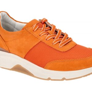 Gabor 66.897.31 ROLLINGSOFT Damenschuhe Orange Mandarine Sportliche Halbschuhe