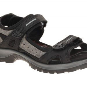 Ecco 069563 OFFROAD Damen Sandale Schwarz Outdoor Trekking Gummisohle Klett