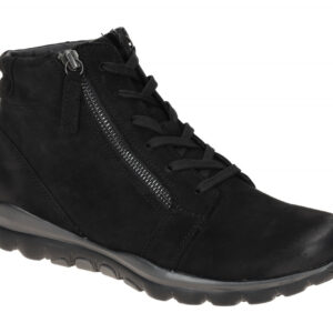 Gabor 76.868.47 Rollingsott Damen Stiefeletten Schwarz - bequeme Keilabsatz S...