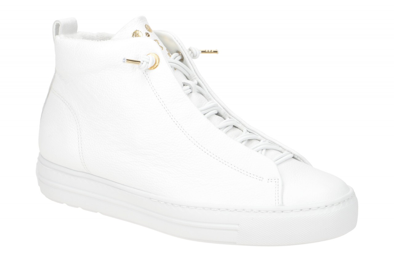 Paul Green Damen Mid-Sneaker PG 5283-000 Wei? Echtleder mit Gummizug Schnellv... 1 Paul Green Damen Mid-Sneaker PG 5283-000 Wei? Echtleder mit Gummizug Schnellv...