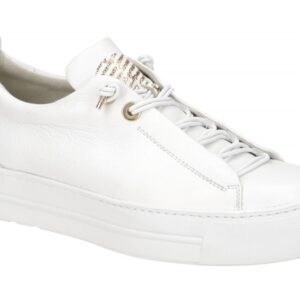 Paul Green 5017-00x Damen Halbschuhe Sneaker wei? gold Kalbleder Super Soft