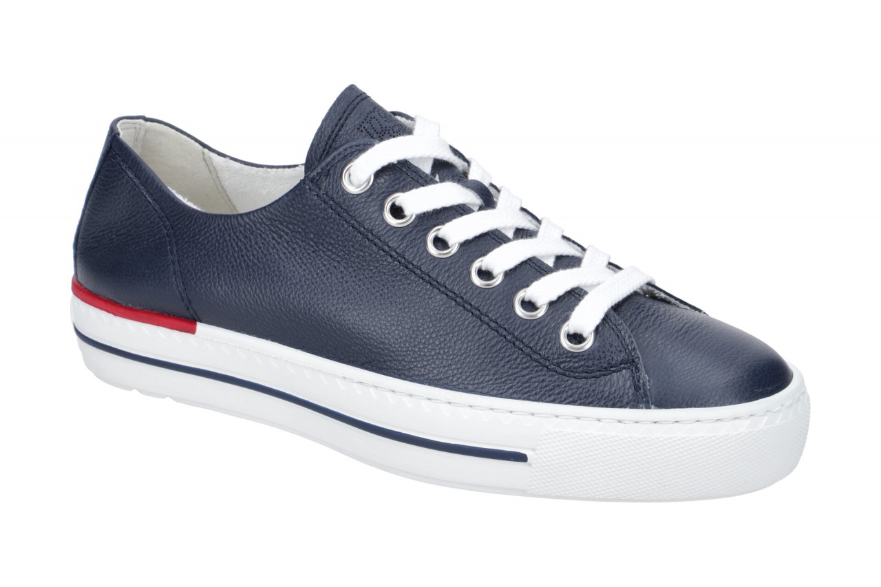 Paul Green Sneaker 4760-03 PG Blue - Echtleder, Super Soft Fu?bett, Gummisohle 1 Paul Green Sneaker 4760-03 PG Blue - Echtleder, Super Soft Fu?bett, Gummisohle