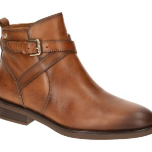 Pikolinos W3C-8869 brandy Stiefeletten PUERTOLLANO Damen Echtleder Blockabsatz