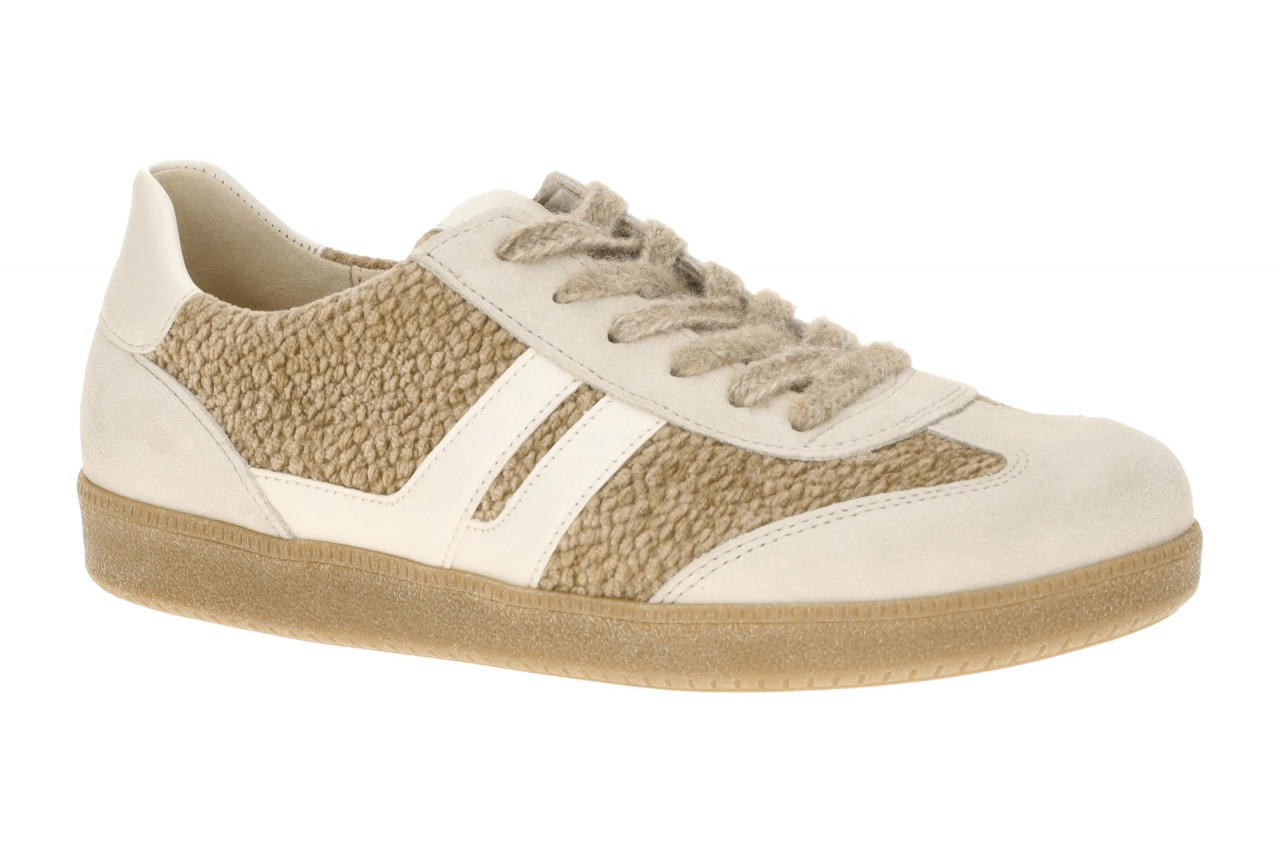 Gabor 6011.01.011 Classic Sneaker Hellgrau/Beige/Sand La.wool 1 Gabor 6011.01.011 Classic Sneaker Hellgrau/Beige/Sand La.wool