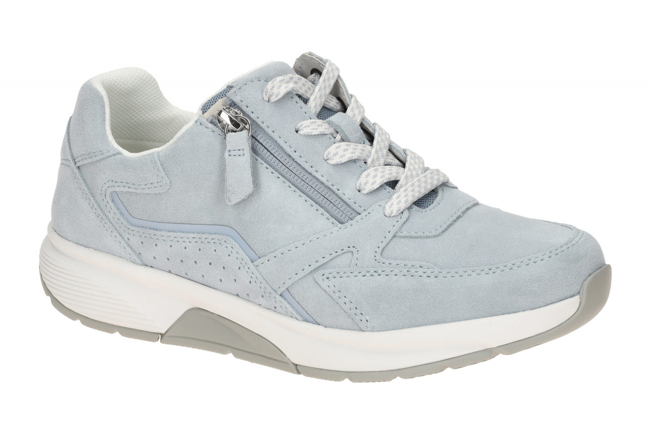 Gabor 86.878.26 Damenschuhe ROLLINGSOFT Sneaker in Blau sky bequem mit heraus... 1 Gabor 86.878.26 Damenschuhe ROLLINGSOFT Sneaker in Blau sky bequem mit heraus...