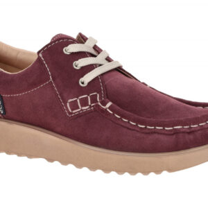 Ecco 32000361291 JOKE Damen Halbschuhe Rot dark ruby Mokassin Wedge PUPlateau
