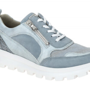 Waldl?ufer 993H01 Damen Halbschuhe H-AJALA in Blau - sky, Ultraleicht mit Ort...