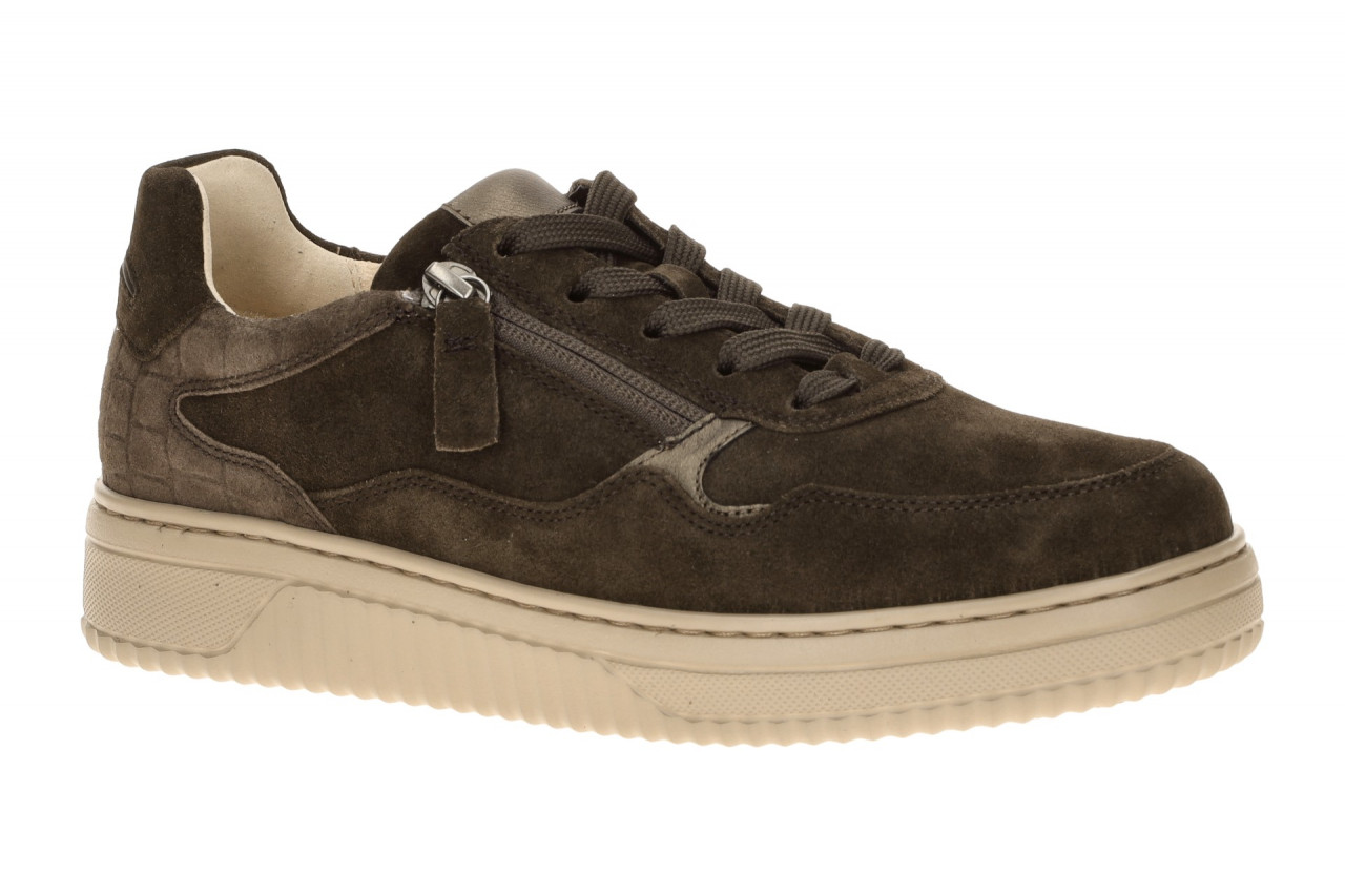 Gabor 6016.01 Damen Sneaker mocca braun, Echtleder, XL-ExtraLight Sohle 1 Gabor 6016.01 Damen Sneaker mocca braun, Echtleder, XL-ExtraLight Sohle