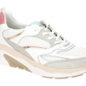 Gabor 66.936.51 ROLLINGSOFT Damenschuhe Sneaker wei?/white/pink bequem mit we...