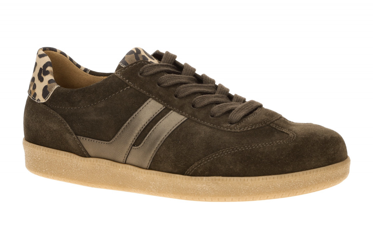 Gabor 73.300.18 Damen Classic Sneaker braun Velour Leder herausnehmbares Fu?bett 1 Gabor 73.300.18 Damen Classic Sneaker braun Velour Leder herausnehmbares Fu?bett