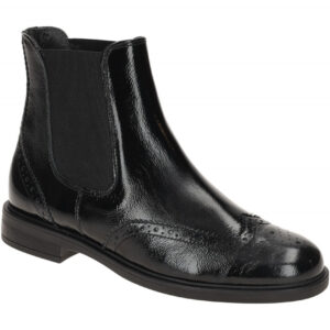 Paul Green Damen Stiefeletten 8070-04 Schwarz elegante Chelsea Boots