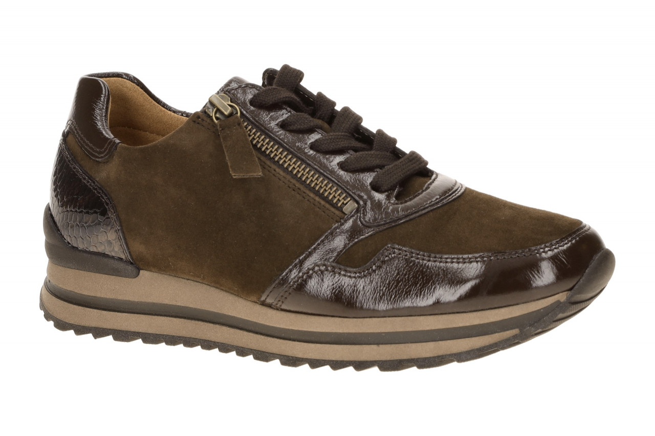 Gabor 6021.01.005 Brown Women's Lace-Up Platform Sneakers 1 Gabor 6021.01.005 Brown Women's Lace-Up Platform Sneakers