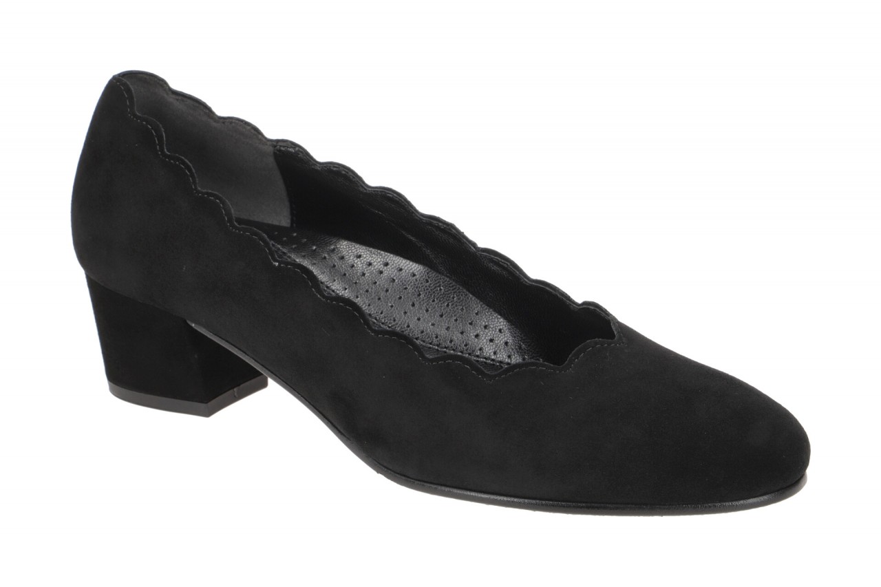 Gabor 3006.01.001 Schwarz - schwarz Damen Pumps Echtleder Blockabsatz 1 Gabor 3006.01.001 Schwarz - schwarz Damen Pumps Echtleder Blockabsatz