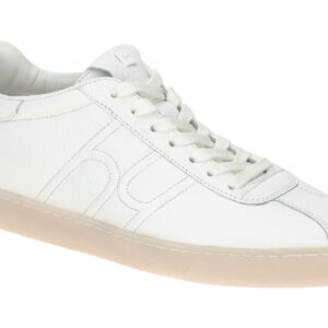 H?gl 0316 SAM Damen Halbschuhe Sneaker wei? Echtleder Frottee Fu?bett rund