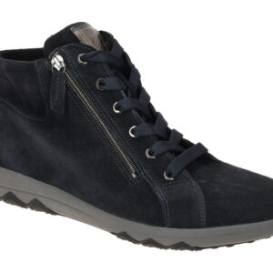 Waldl?ufer 961801 H-TERESA Damen Mid Cut Sneaker Blau - Deepblue/Schiefer