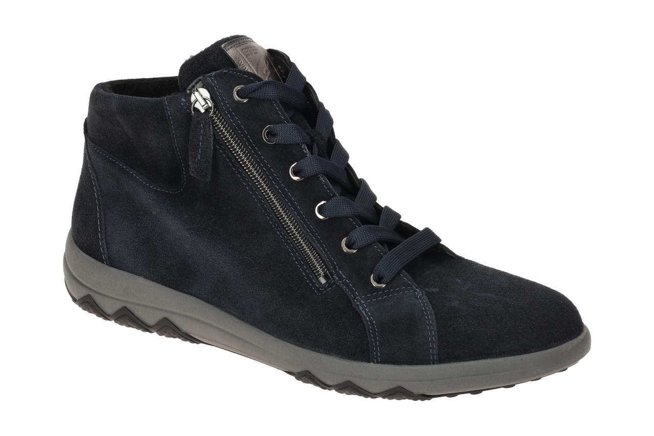 Waldl?ufer 961801 H-TERESA Damen Mid Cut Sneaker Blau - Deepblue/Schiefer 1 Waldl?ufer 961801 H-TERESA Damen Mid Cut Sneaker Blau - Deepblue/Schiefer