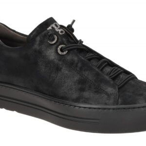 Paul Green Plateau Sneaker 5417-07 PG 5417 Schwarz Glitzer Echtleder Schnellv...