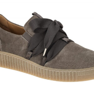 Gabor 73.333.18 Damen Slipper braun mohair Velour Echtleder Fu?bett Gummisohle
